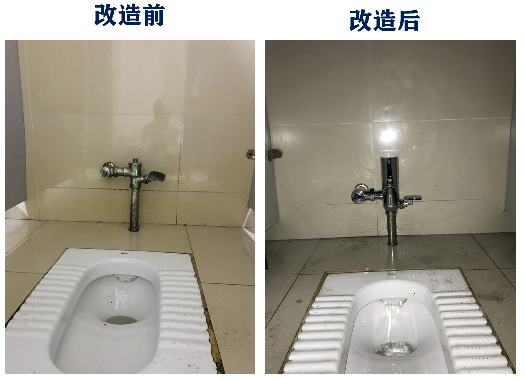 腳踏/手柄/手按蹲便延時(shí)閥自動(dòng)化改造